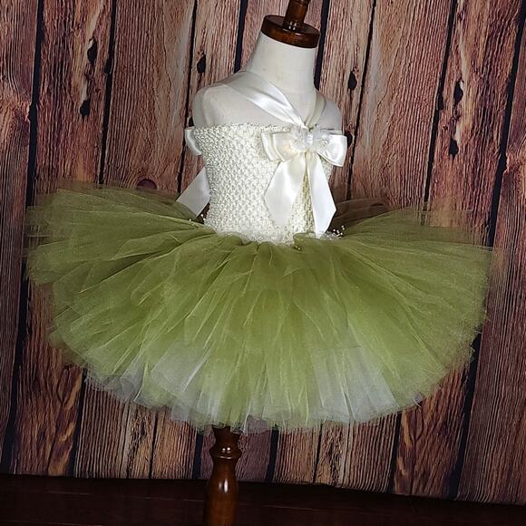 BLACK FRIDAY SALE - Tutu Dress And Hair Clip for Toddlers, Size 18 Mos - 3T NWT - Picture 3 of 13